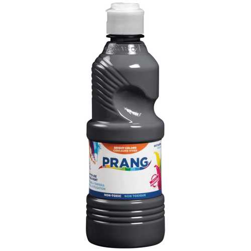 Ready-to-Use Tempera Paint, Black, 16 oz