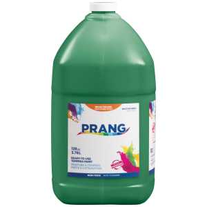 Ready-to-Use Tempera Paint, Green, 1 Gal