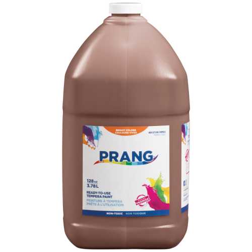 Ready-to-Use Tempera Paint, Brown, 1 Gal