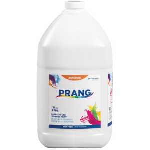 Ready-to-Use Tempera Paint, White, 1 Gal