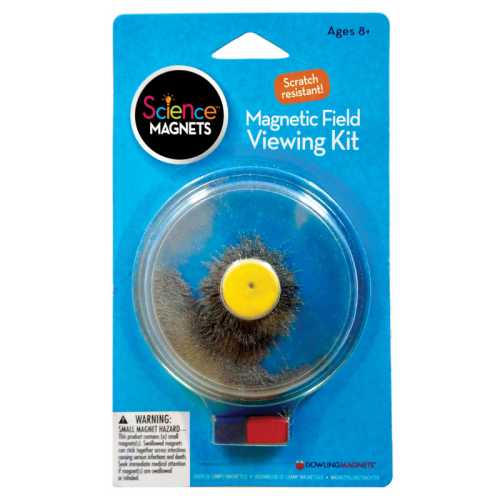 Magnetic Field Viewing Kit with Sealed Steel Filings