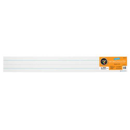 Large Magnetic Sentence Strips, 3 x 24 in, 10 Pieces