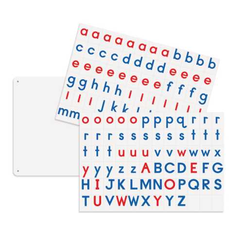 Magnetic Letter Activity Set with Board and Booklet