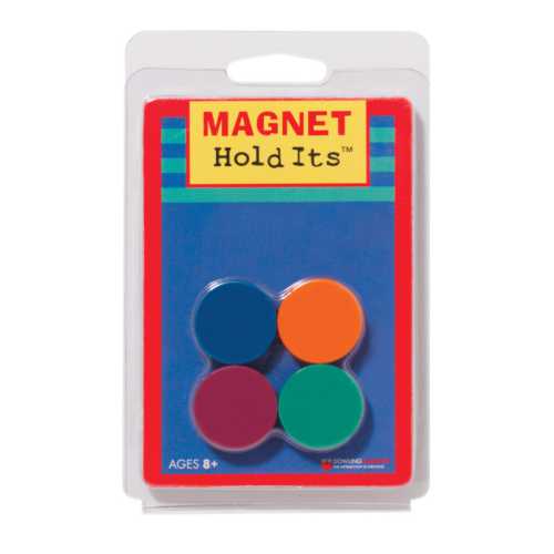 Ceramic Disc Magnets, 1 in, Pack of 8