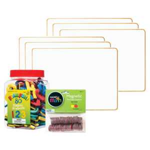 Magnetic Numbers & Counting Math Centers Bundle