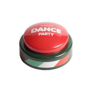 Dance Party Button, Holiday
