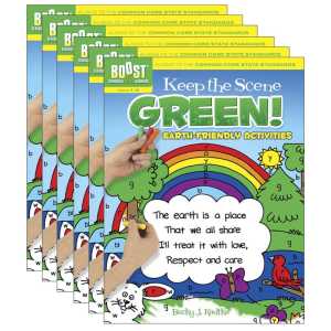 Keep the Scene Green!: Earth-Friendly Activities, Pack of 6