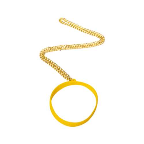 Dance Party Button Necklace