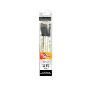 Simply Simmons Work Horse Brush Set, 4 Pieces