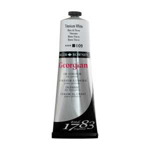 Georgian Oil Paint, Titanium White, 225ml, 1 Count