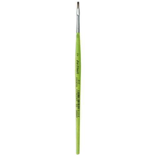 FIT Synthetics Student Brush, Synthetic, Acrylic & Tempera, Flat, Series 374, Size 2