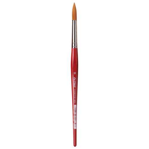 COSMOTOP-SPIN Silkpainting Brush, Synthetic, Watercolor, Round, Size 12