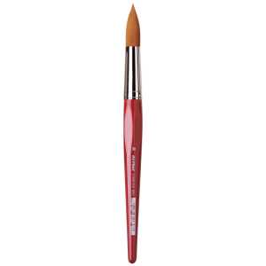COSMOTOP-SPIN Silkpainting Brush, Synthetic, Watercolor, Round, Size 30