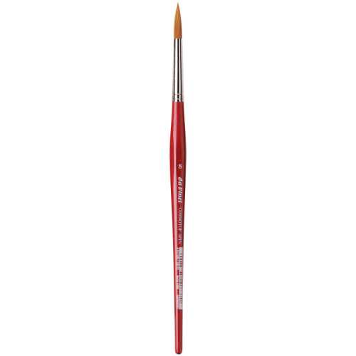 COSMOTOP-SPIN Silkpainting Brush, Synthetic, Watercolor, Round, Size 8