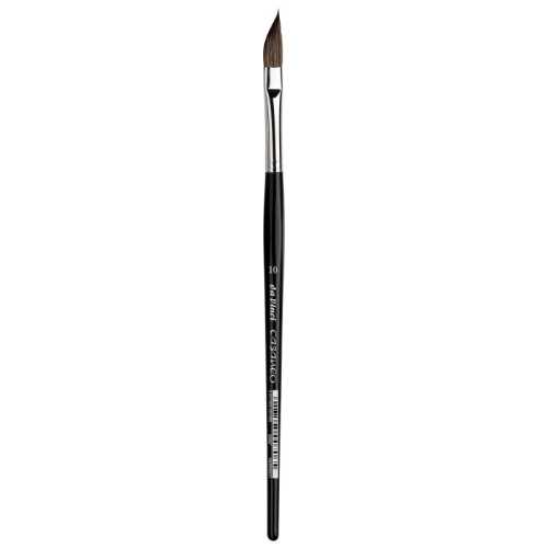 CASANEO Sword Shape, Extra Soft Synthetic, Watercolor & Acrylic, Slant, Series 5597, Size 10