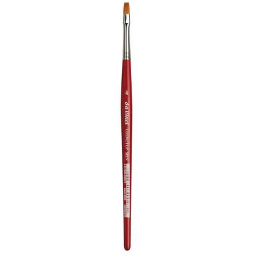 COSMOTOP-SPIN Silkpainting Brush, Synthetic, Watercolor, Flat, Size 4
