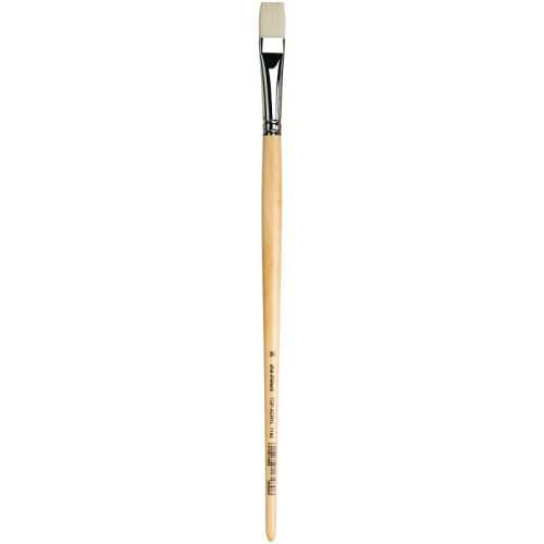 TOP-ACRYL Bright White Brush, Synthetic, Acrylic & Oil, Flat, Series 7182, Size 16