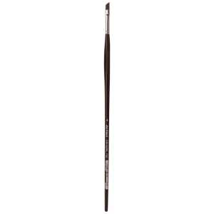 TOP-ACRYL Red-Brown Brush, Synthetic, Acrylic & Oil, Slant, Series 7187, Size 4