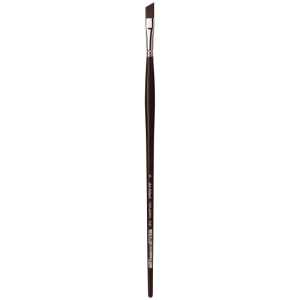 TOP-ACRYL Red-Brown Brush, Synthetic, Acrylic & Oil, Slant, Series 7187, Size 8