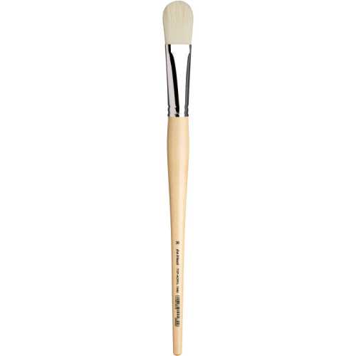 TOP-ACRYL White Brush, Synthetic, Acrylic & Oil, Filbert, Series 7482, Size 30