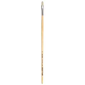 TOP-ACRYL White Brush, Synthetic, Acrylic & Oil, Filbert, Series 7482, Size 6