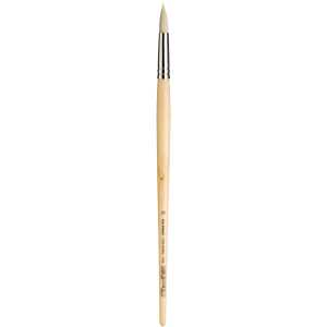 TOP-ACRYL White Brush, Synthetic, Acrylic & Oil, Round, Series 7782, Size 20