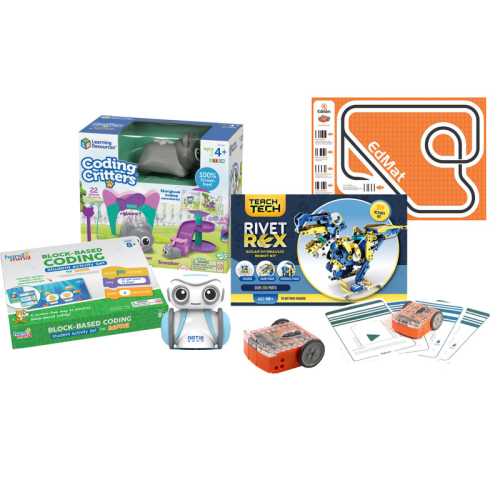 Elementary Robotics & Coding Learning Kit, Grade 4+