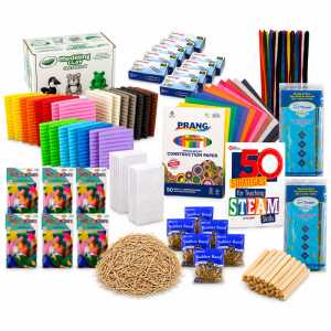 50 STEAM Teaching Strategies Book & Supply Kit, Grades PK-12