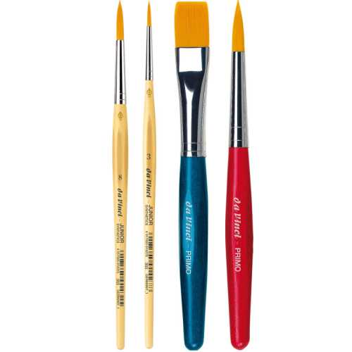 Tempera Student Brush Set 2, 4 Pieces