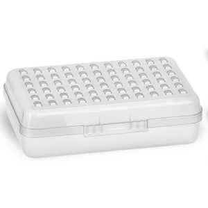 Dots Multipurpose Pencil Case Utility Box, Gray