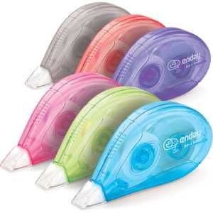 Correction Tape, 5 mm x 314 in, 6-Pack