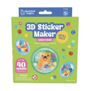 3D Sticker Maker Refill Pack, Spring Designs