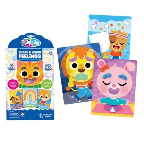 Playfoam&reg; Shape & Learn Feelings