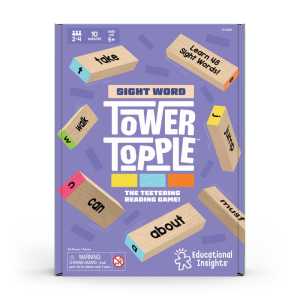 Sight Word Tower Topple Literacy Game