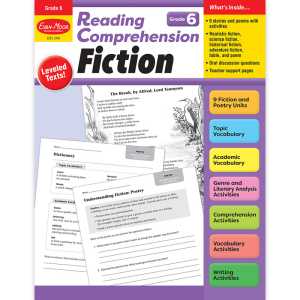 Reading Comprehension: Fiction, Grade 6