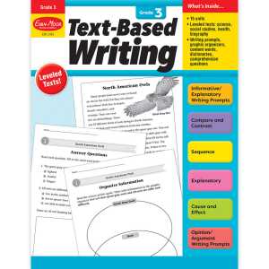 Text-Based Writing, Grade 3
