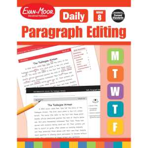 Daily Paragraph Editing Book, Grade 8
