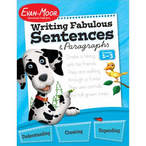 Writing Fabulous Sentences And Paragraphs, Workbook, 112 pg, Grades 1-3