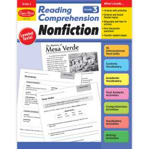 Reading Comprehension: Nonfiction, Grade 3