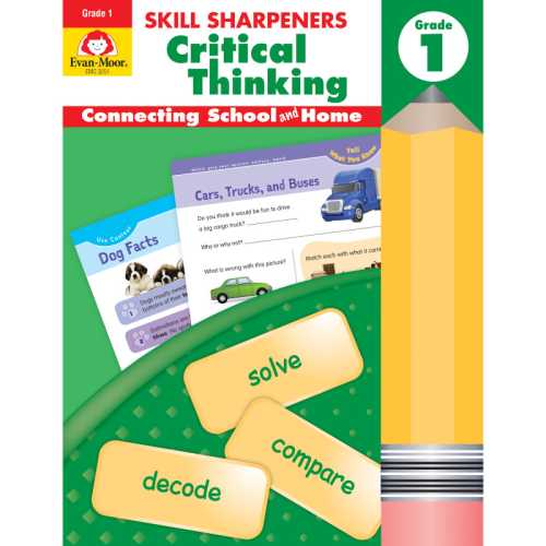 Skill Sharpeners Critical Thinking, Grade 1