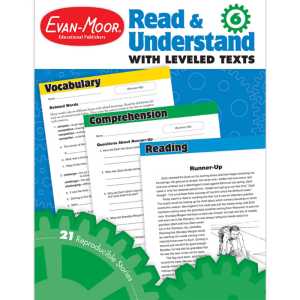 Read and Understand with Leveled Text Book, Grade 6+