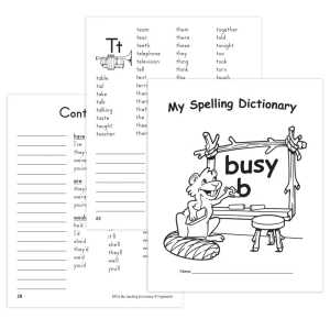 My Own Spelling Dictionary