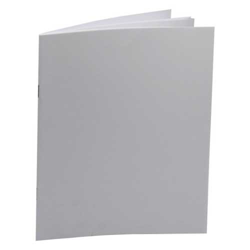 White Blank Book