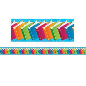 Books Straight Border Trim, 35 Feet