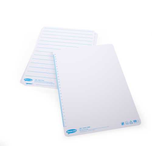 A4 Dry Erase Whiteboards, Lined/Plain, Pack of 10