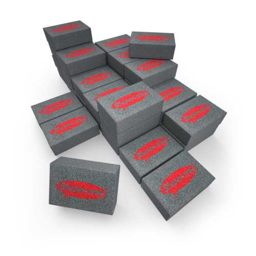 Mini Foam Erasers, Pack of 35