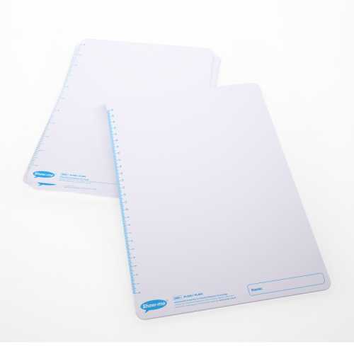 A4 Dry Erase Whiteboards, Plain/Plain, Pack of 10