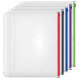 EXPANDING ZIPPER BINDER POCKETS