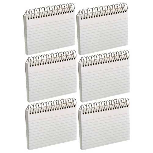Spiral Index Cards, 3