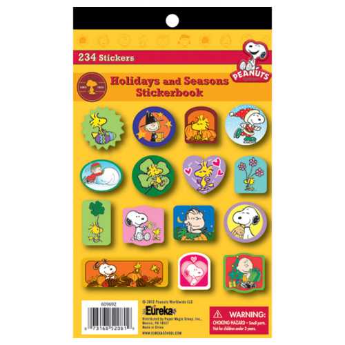 Peanuts&reg; Seasons and Holidays Sticker Book